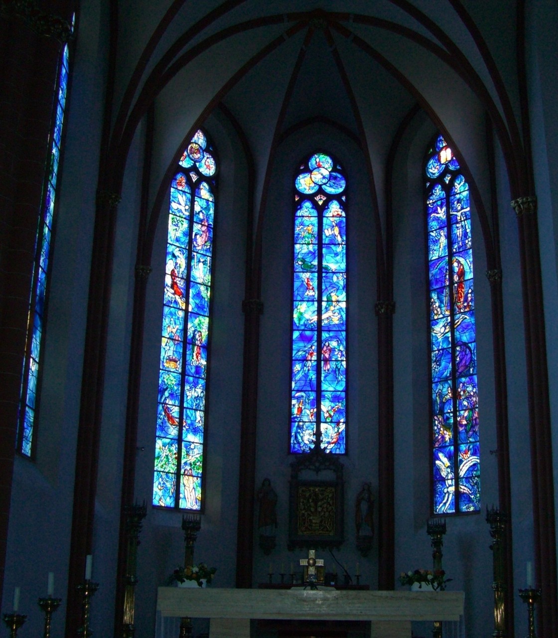 Stiklo Langas, Chagall, Bažnyčios Langas, Stephanas, Mainz, Nemokamos Nuotraukos,  Nemokama Licenzija