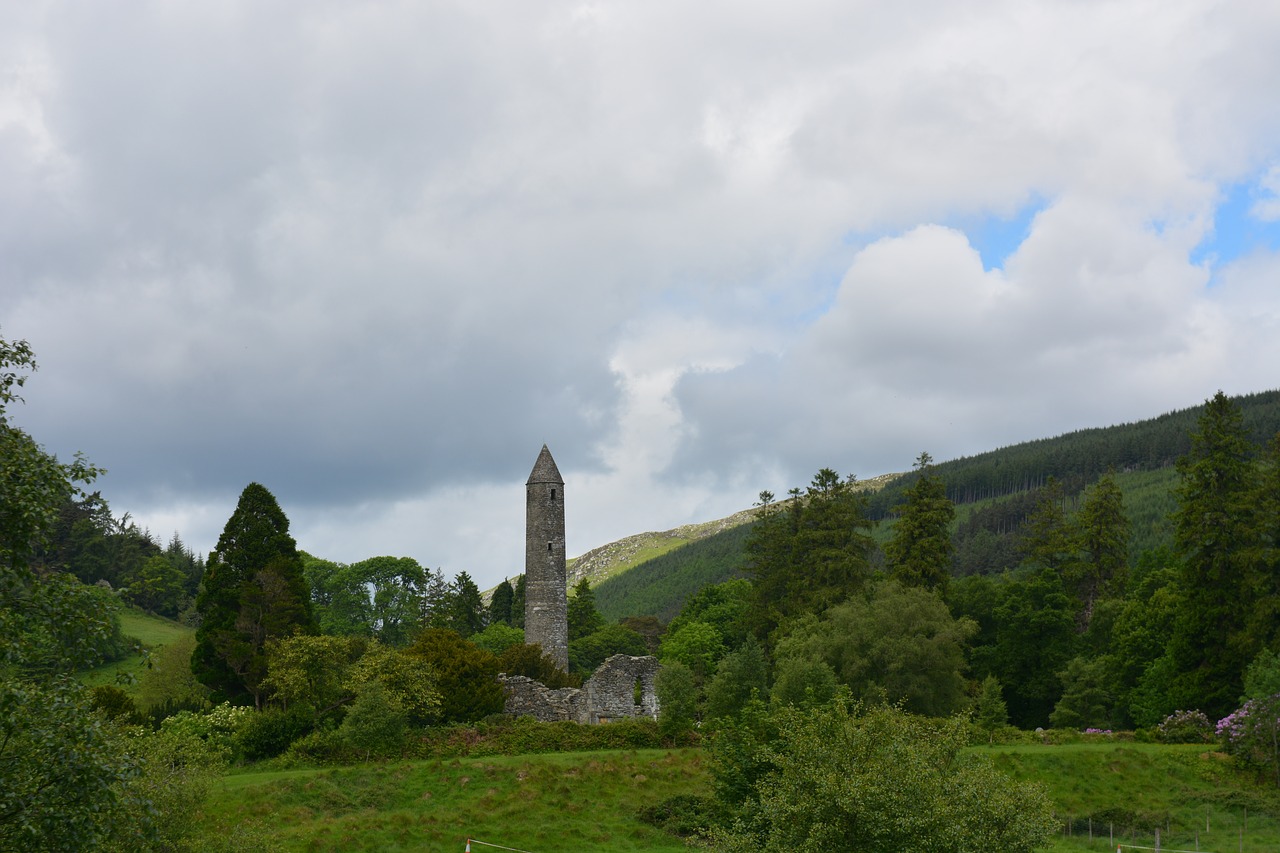 Glendalough, Bažnyčia, Viduramžiai, Airija, Nemokamos Nuotraukos,  Nemokama Licenzija