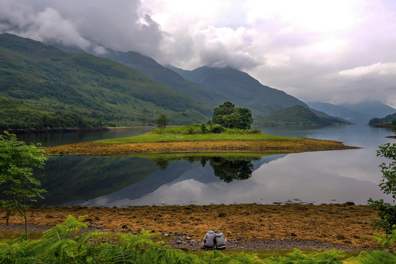 Glenfinnan, Skylė, Kraštovaizdis, Highlands, Škotija, Turizmas, Gamta, Vaizdas, Dramatiškas Dangus, Cloudscape