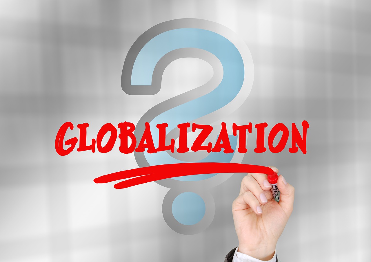 Globalizacija, Klaustukas, Visame Pasaulyje, Visuotinis, Tarptautinis, Gaublys, Ranka, Palikti, Stiklas, Pasaulis