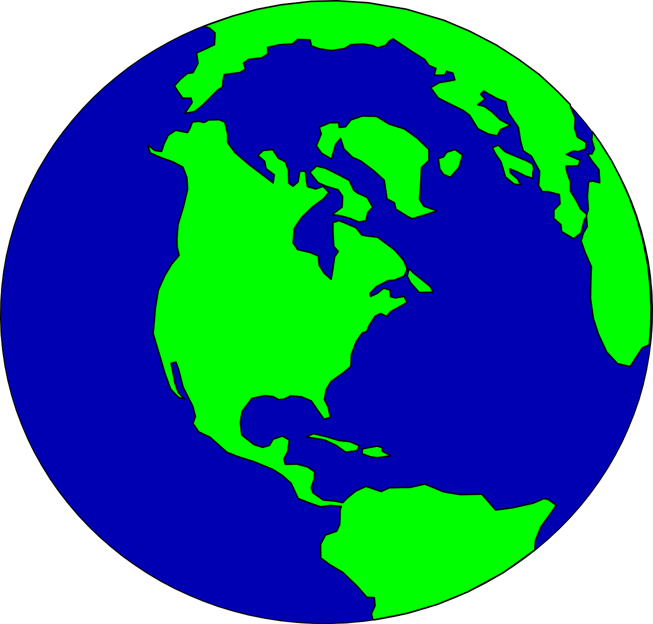 Gaublys, Žemė, Sfera, Planeta, Pasaulis, Geografija, Amerikietis, Žemynas, Žalias, Rutulys