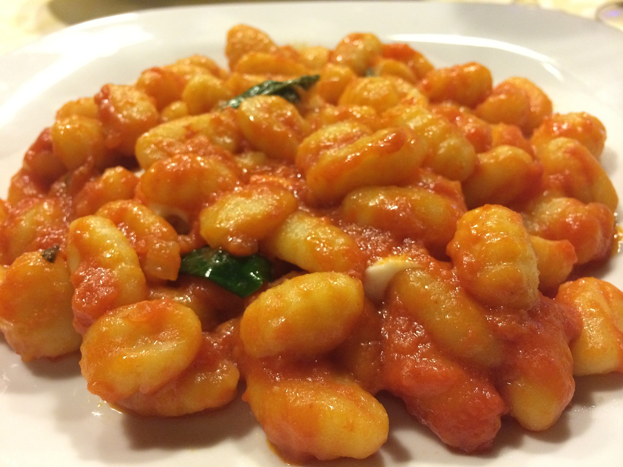 Gnocchi, Makaronai, Ispanų, Vakarienė, Maistas, Maistas, Virtuvė, Italy, Naminis, Virimo