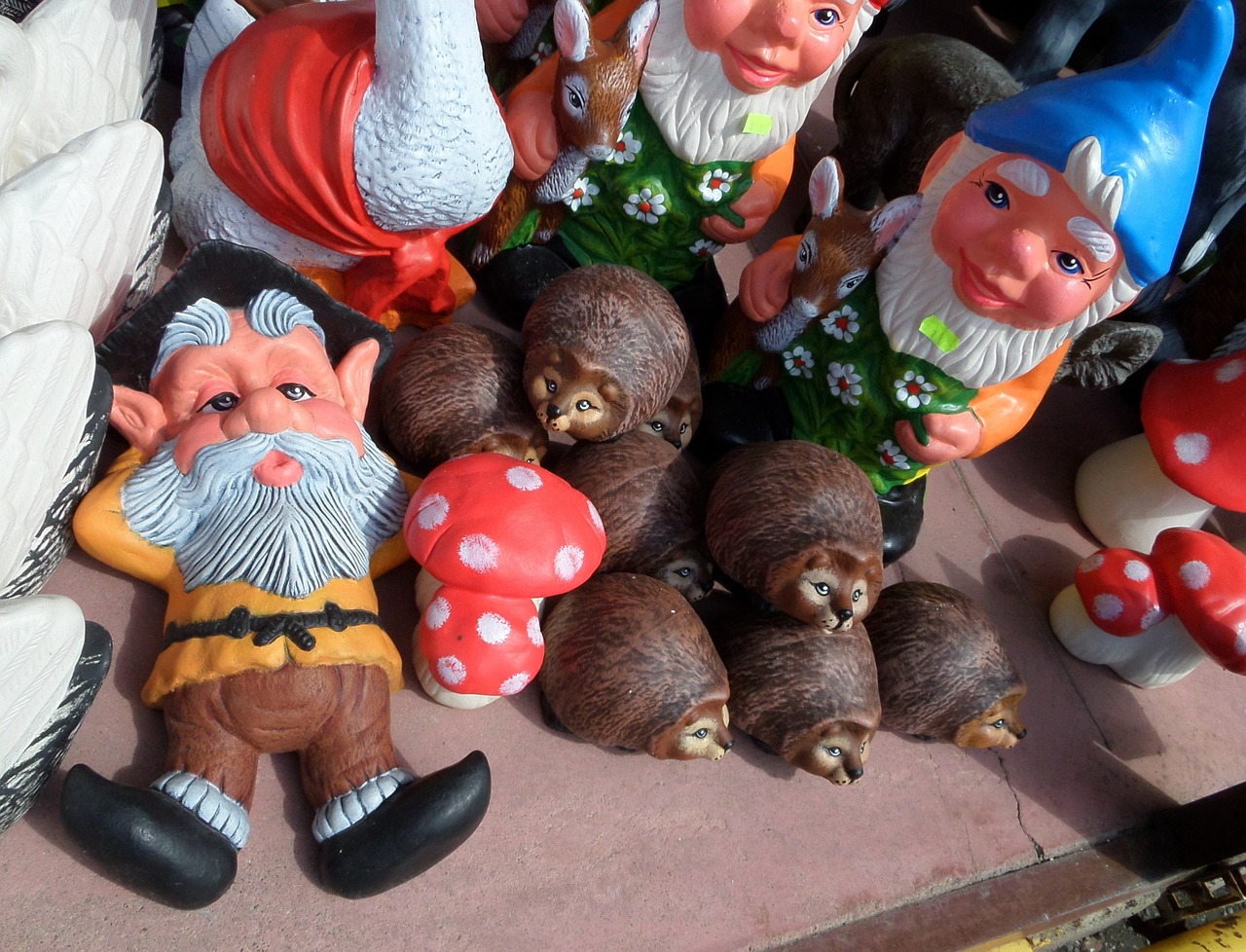 Gnome, Grybai, Žaislas, Nemokamos Nuotraukos,  Nemokama Licenzija
