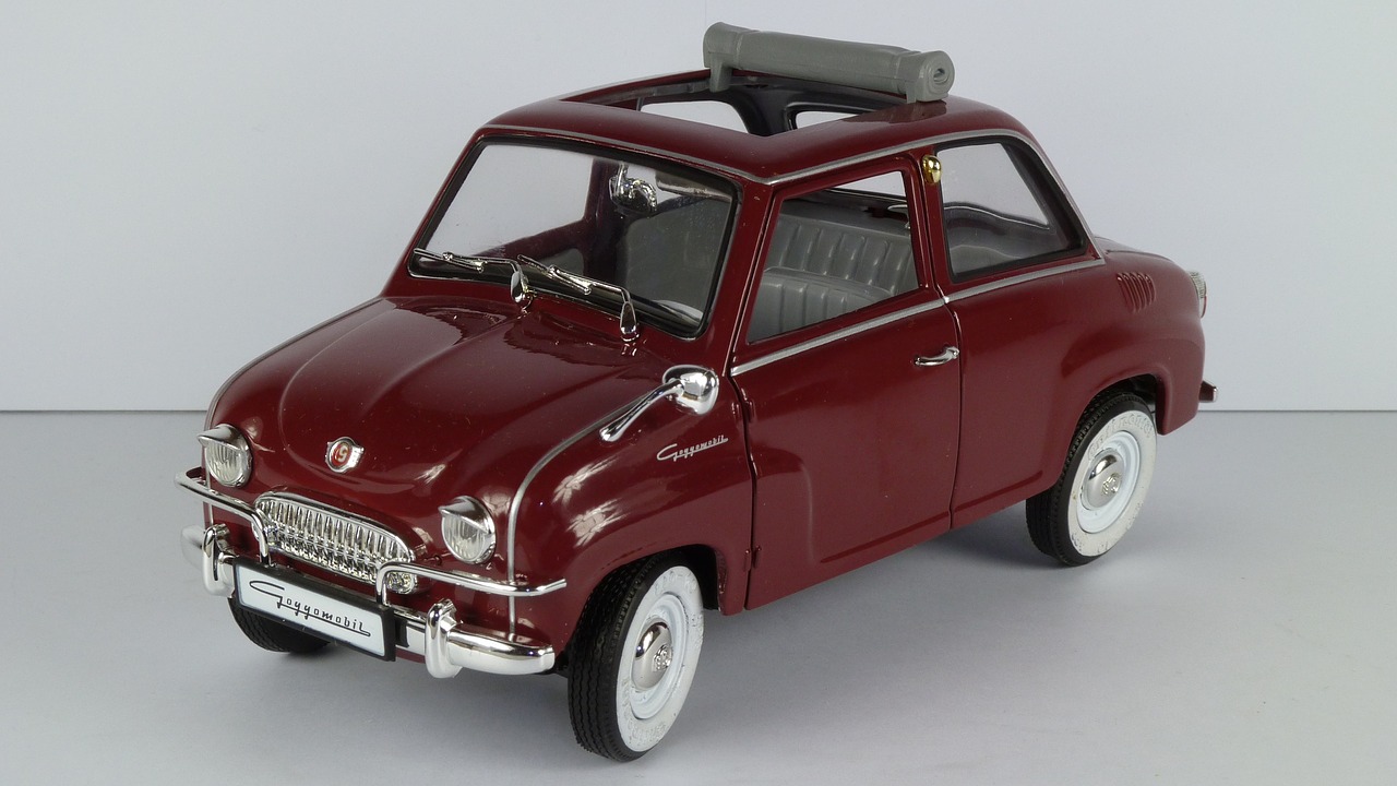 Goggomobil,  T 250,  1955,  T250,  1X18,  Modelis Automobilis,  Revell, Nemokamos Nuotraukos,  Nemokama Licenzija