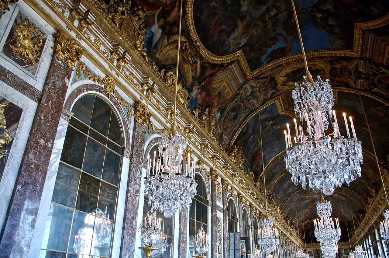 Auksas, Versailles, Paris, Marie Antoinette, Architektūra, France, Rūmai, Pilis, Prancūzų Kalba, Istorinis