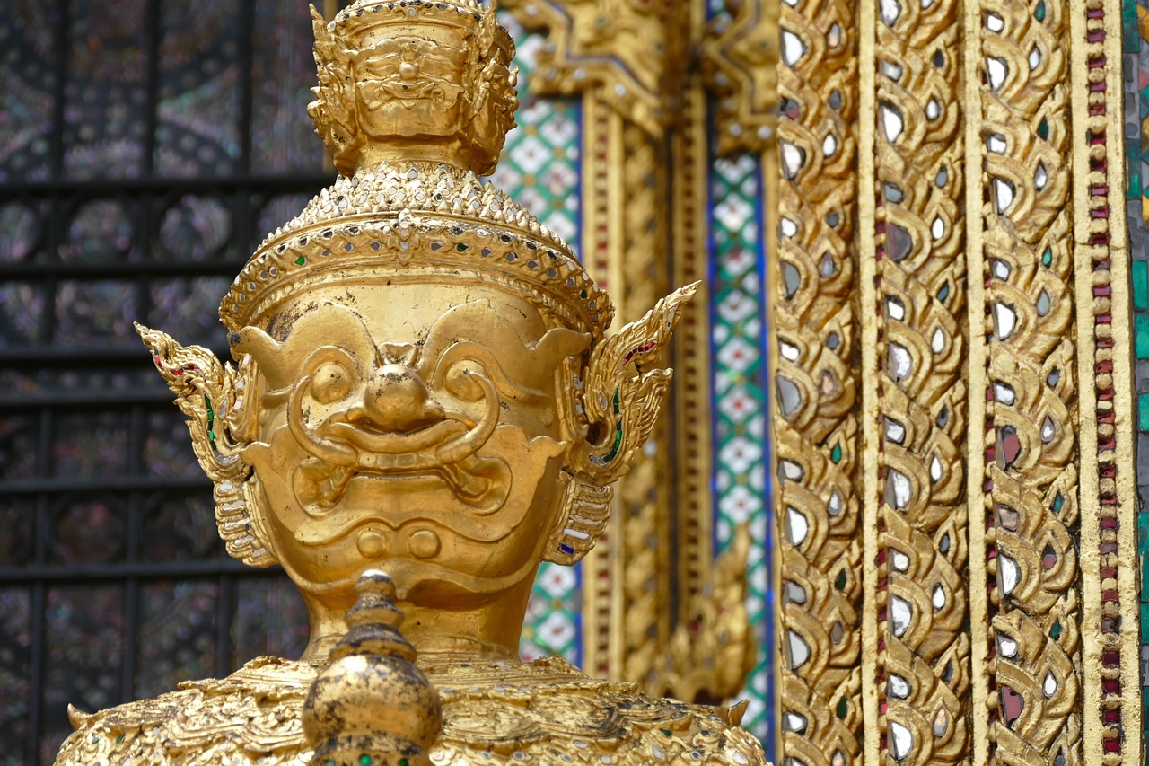 Golden,  Menas,  Buda,  Ornamentu,  Skulptūra,  Statula,  Šventykla,  Wat,  Religija,  Rūmai