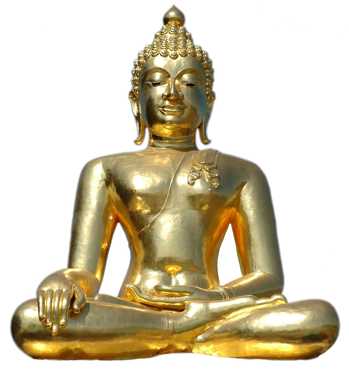 Auksinė Buda, Sėdi, Izoliuotas, Nemokamos Nuotraukos,  Nemokama Licenzija