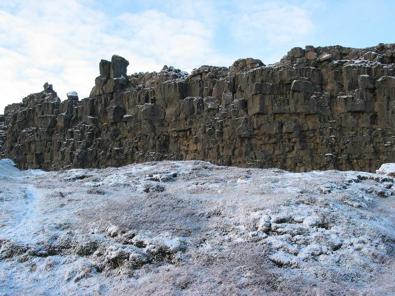 Auksinis Ratas, Iceland, Pritraukimas, Natūralus, Sušaldyta, Ledas, Šaltas, Šaltis, Sezonas, Lauke