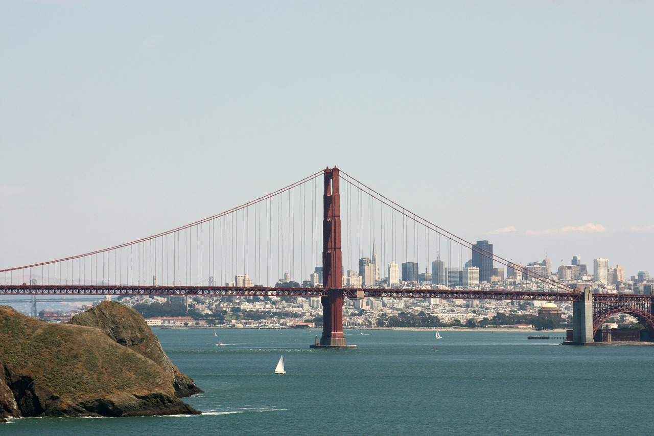 Auksiniai Vartai, Įlanka, San Franciskas, Tiltas, Kalifornija, Nemokamos Nuotraukos,  Nemokama Licenzija