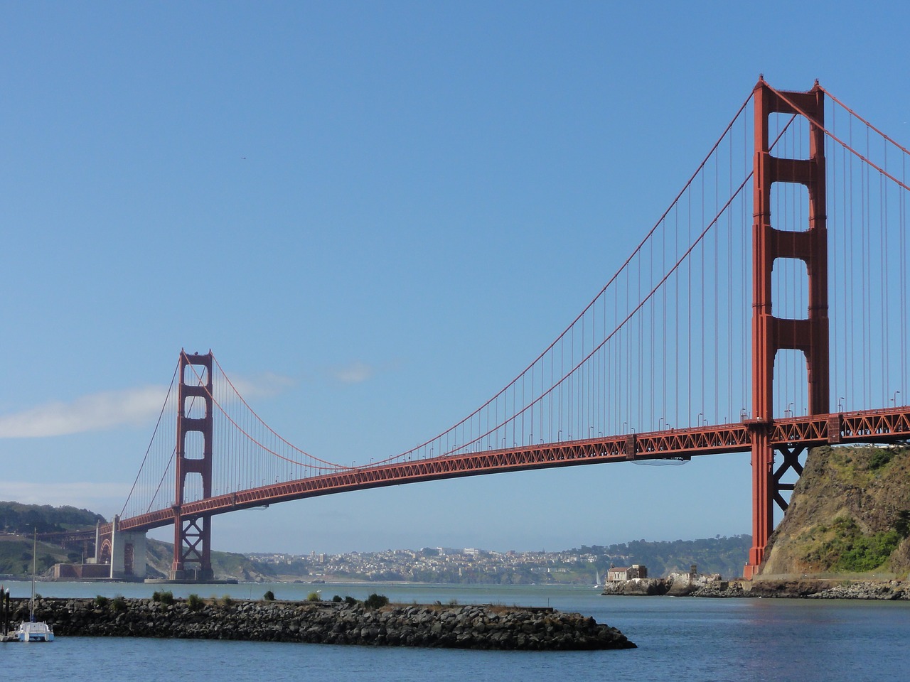 Auksinių Vartų Tiltas, San Franciskas, Amerikietis, Tiltas, Kalifornija, Nemokamos Nuotraukos,  Nemokama Licenzija