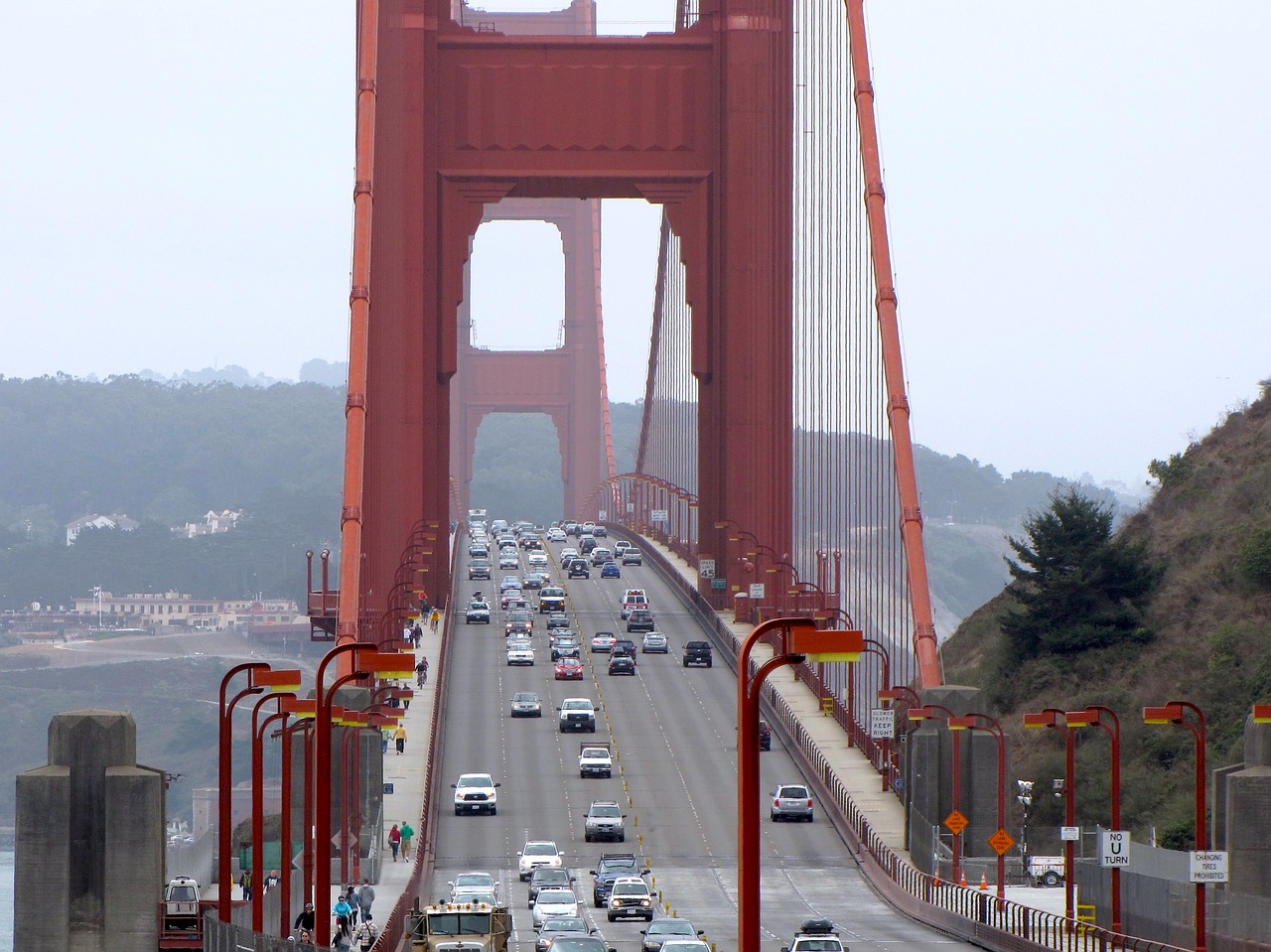 Auksinių Vartų Tiltas, San Franciskas, Mus, Orientyras, Vanduo, Vandenynas, Architektūra, Tiltas, Kalifornija, Kelionė