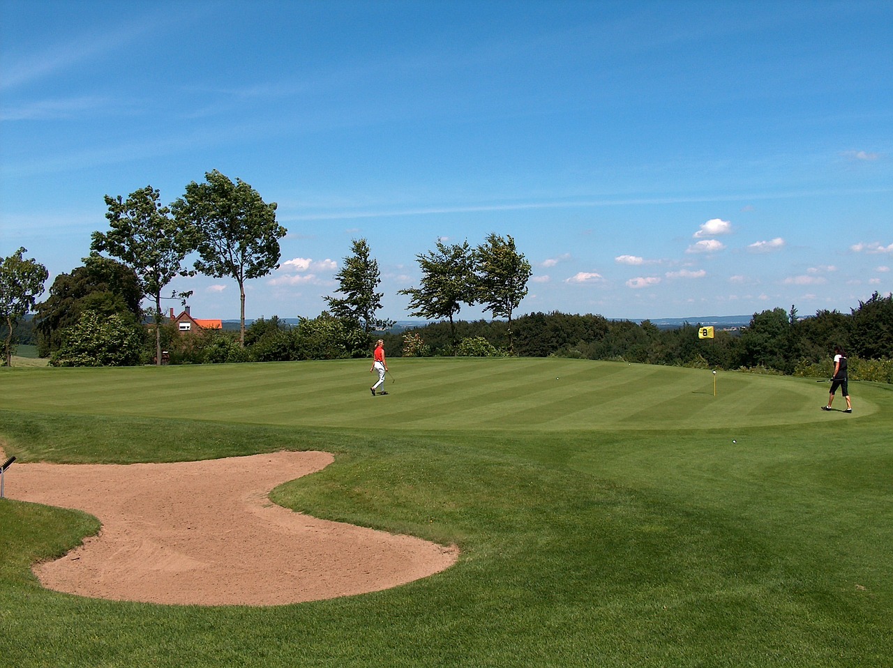 Golfas, Golfo Klubas, Skubėti, Golfo Aikštė, Sportas, Bunkeris, Smėlis, Smėlio Bunkeriai, Kliūtis, Golfo Žaidėjas