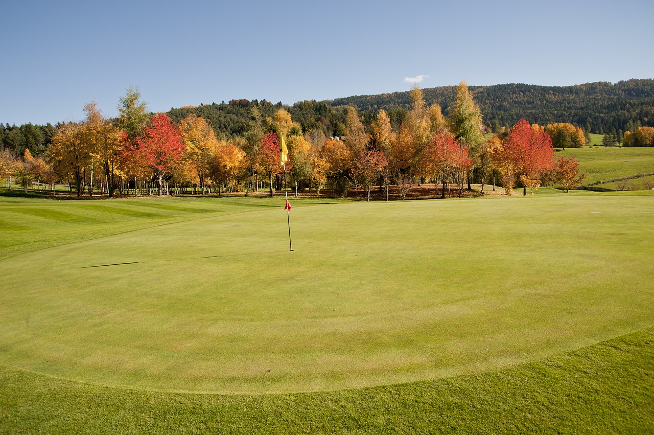 Golfas,  Ruduo,  South Tyrol,  Petersbergas,  Golfo Laukas,  Kraštovaizdis,  Laisvalaikis,  Sportas,  Gamta, Nemokamos Nuotraukos