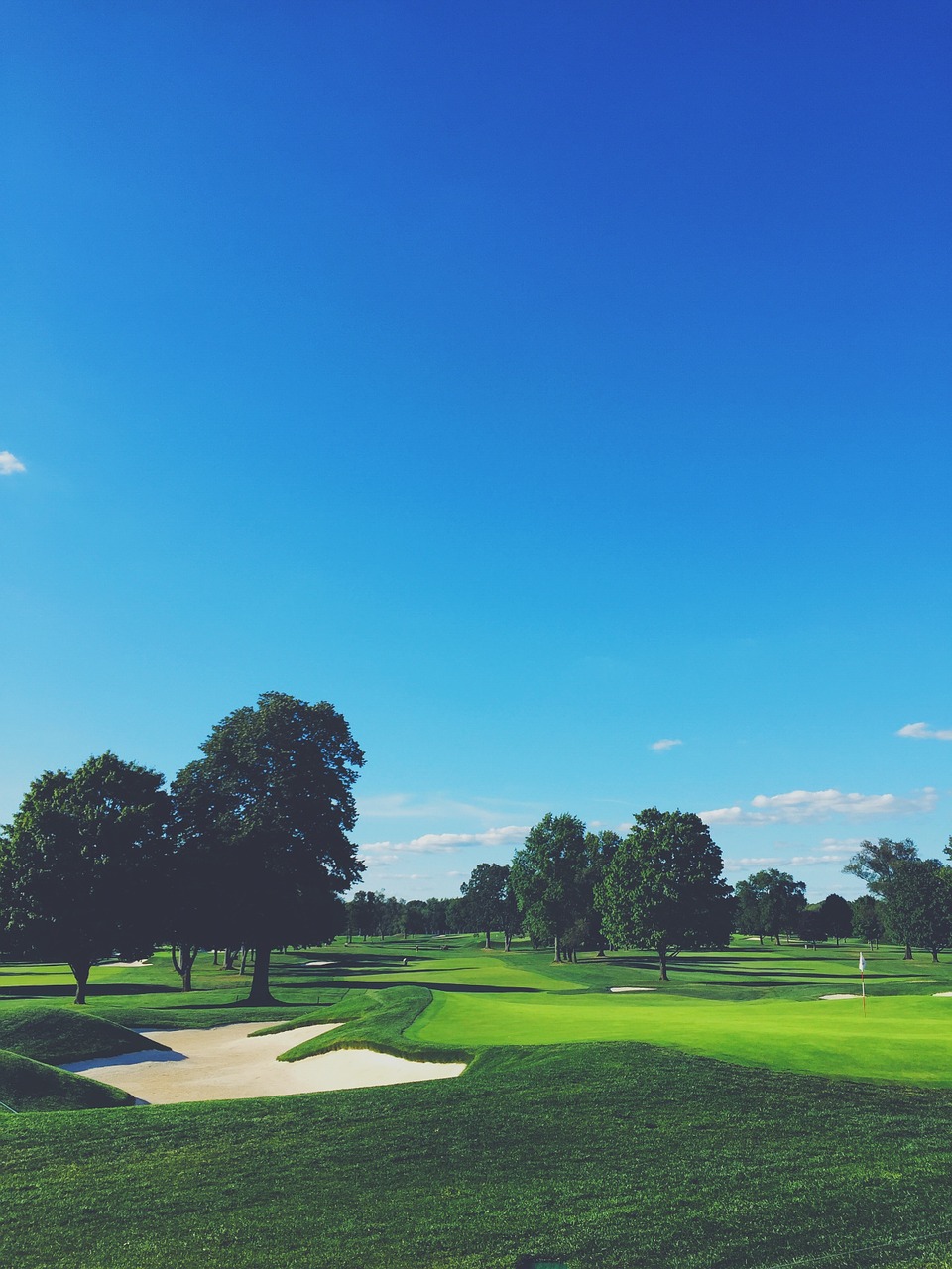 Golfo Laukas, Žalias, Veja, Bunkeris, Smėlio Gaudyklė, Golfas, Žolė, Sportas, Žinoma, Žaidimas