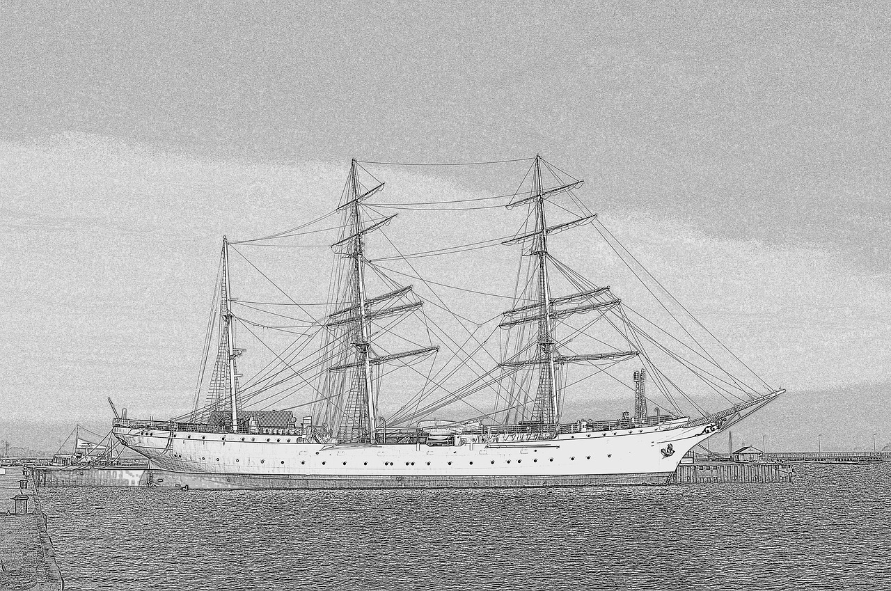 Gorch Fock 1, Buriuotojas, Stiebas, Stiebai, Uostas, Laivas, Buriu, Burinė Valtis, Jūra, Valtys