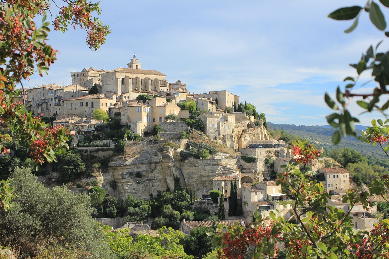 Gordes, Kaimas, Provence, Prancūzų Kaimas, Kraštovaizdis, Nemokamos Nuotraukos,  Nemokama Licenzija