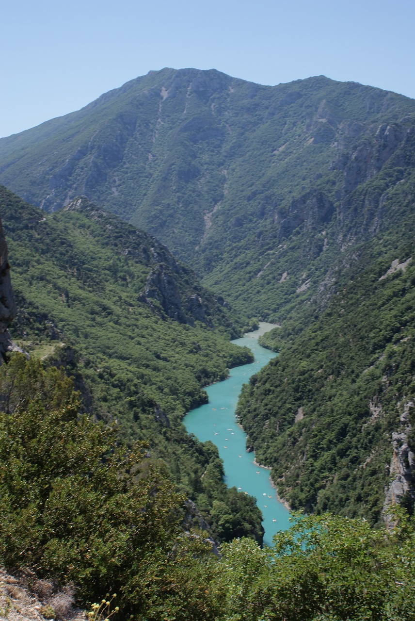 Grioviai, Verdon, Į Pietus Nuo Prancūzijos, Žalias, Uolos, Kalnų Kelias, Gorges Du Verdon, Kalnas, Gamta, Važiuoti