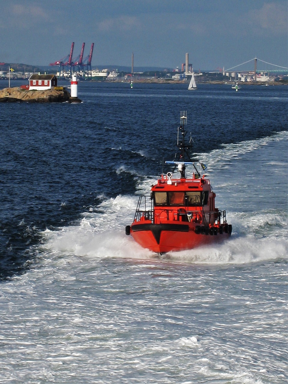 Gothenburg, Švedijos Pilotų Valtis, Göteborgo Uostas, Baltijos Jūra, Jūrų, Greitai, Farvaterius, Laivyba, Kattegat, Göta Älv