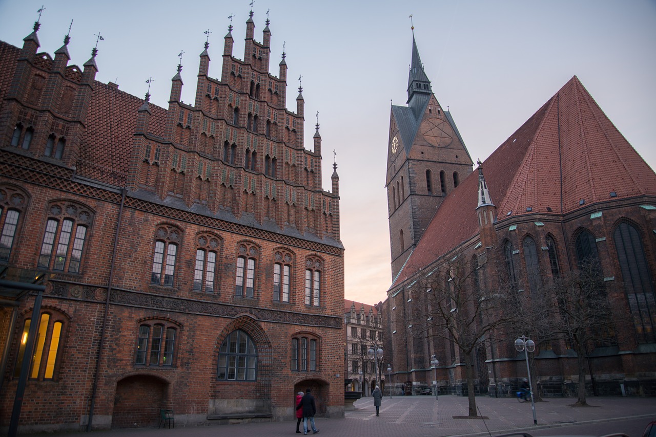 Göttingen, Istorinis, Bažnyčia, Viduramžių, Senas, Vokiečių, Europa, Miestas, Architektūra, Europietis