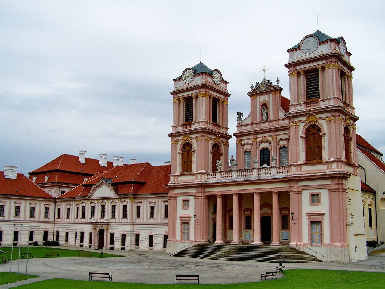 Göttweigi Abbey,  Abbey Bažnyčią,  Austrija, Nemokamos Nuotraukos,  Nemokama Licenzija