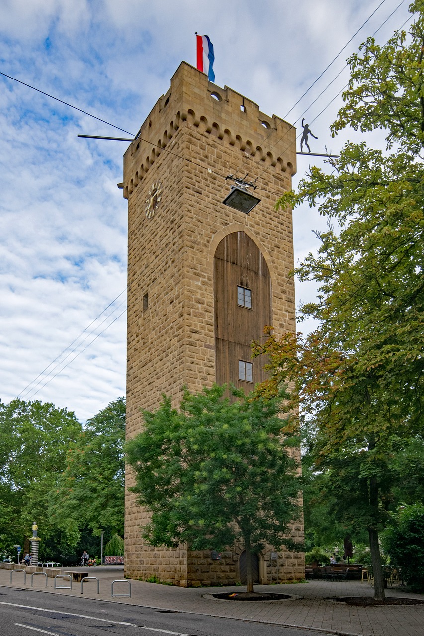 Götz Bokštas, Heilbronn, Baden Württemberg, Vokietija, Lankytinos Vietos, Kultūra, Pastatas, Architektūra, Sargybos Bokštas, Senamiestis