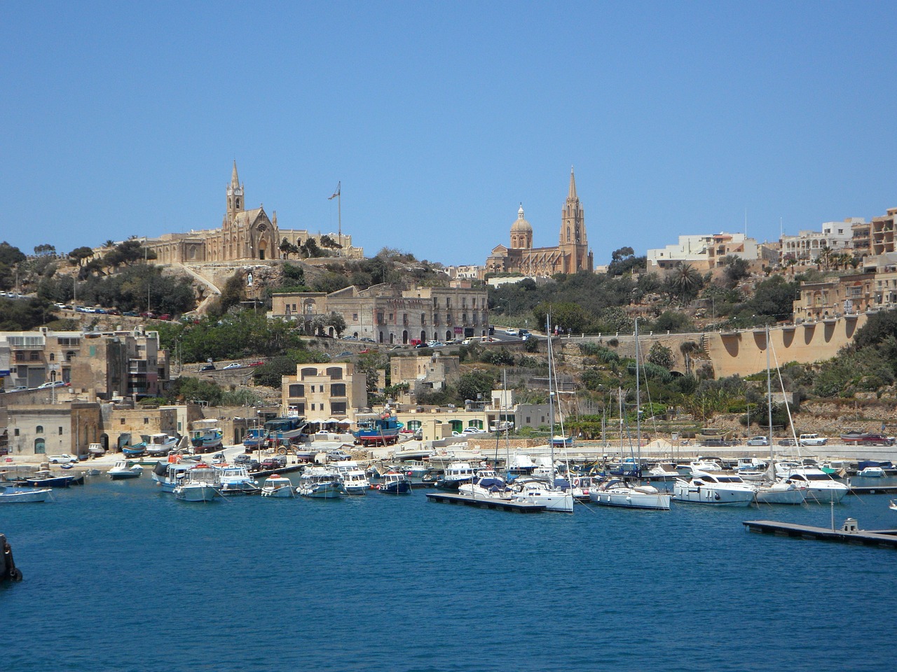 Gozo, Uostas, Prieplauka, Sala, Jūra, Viduržemio Jūros, Šventė, Uosto Miestas, Nemokamos Nuotraukos,  Nemokama Licenzija