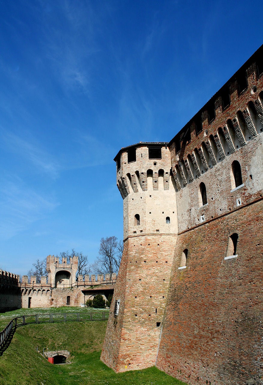 Gradara, Saulė, Dangus, Pilis, Paolo Ir Francesca, Prekės Ženklai, Turizmas, Prato, Gamta, Erdvė