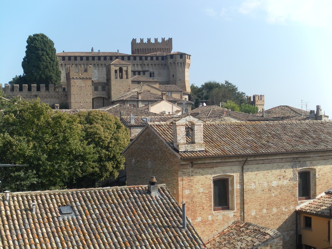 Gradara, Italy, Pilis, Paolo Ir Francesca, Viduramžiai, Architektūra, Rocca, Istorija, Nemokamos Nuotraukos,  Nemokama Licenzija