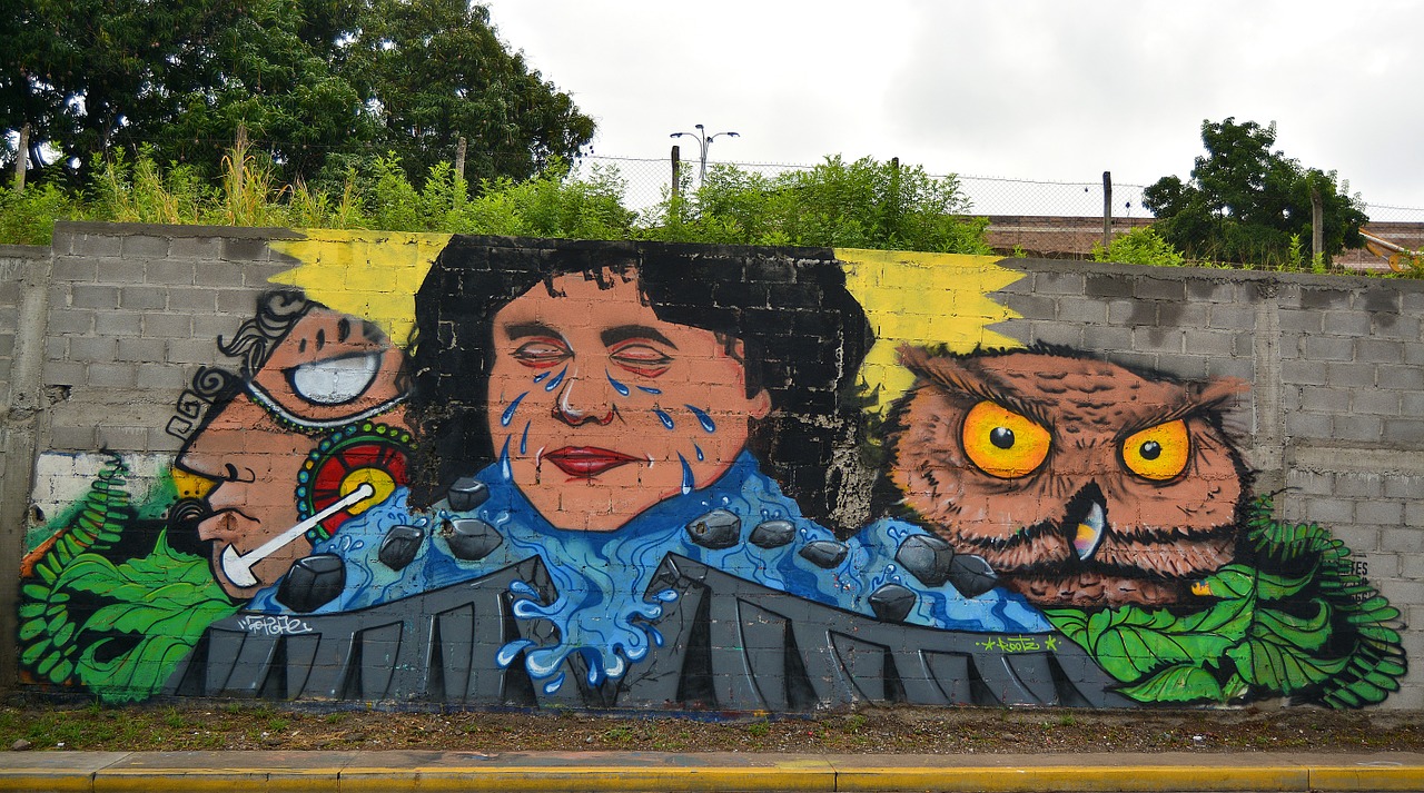 Grafiti, Krantinė, Cáceres, Tegucigalpa, Hondūras, Nemokamos Nuotraukos,  Nemokama Licenzija