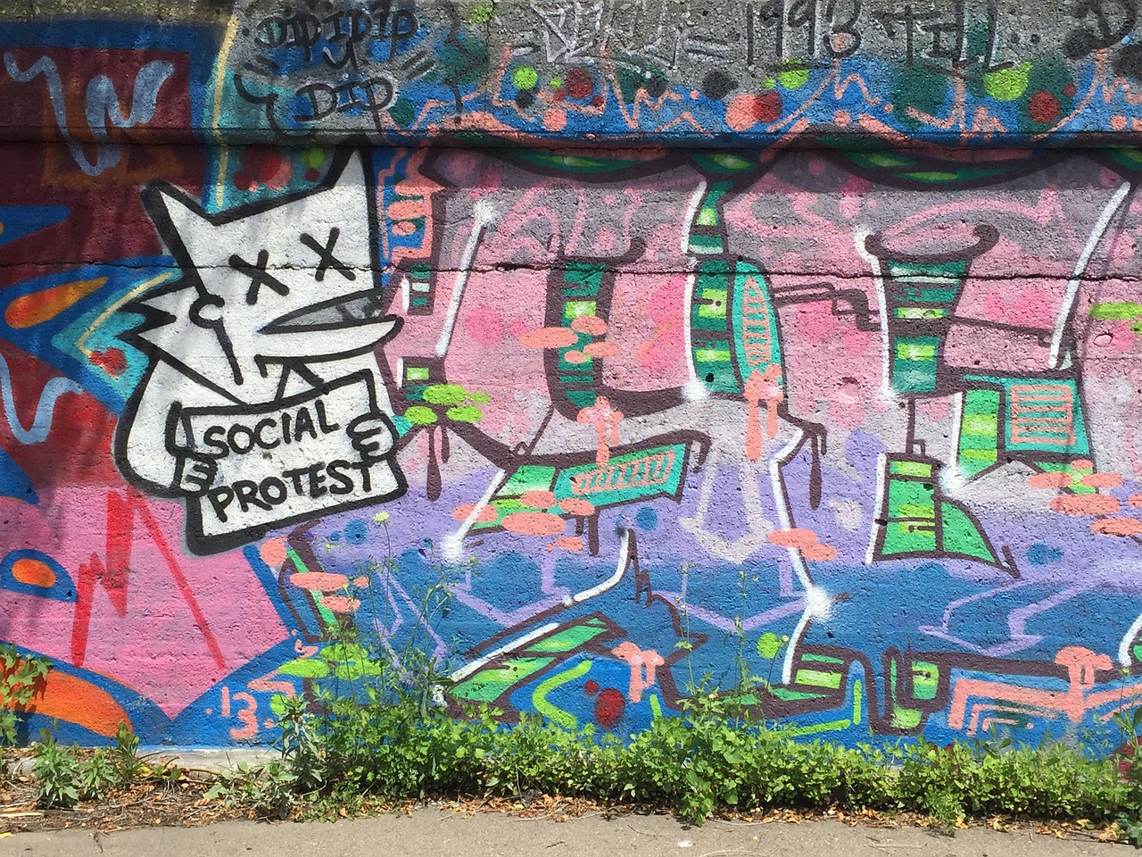 Grafiti, Menas, Taggers, Detroitas, Detroit Graffiti, Miesto, Siena, Meno, Graffiti Menas, Po Žeme