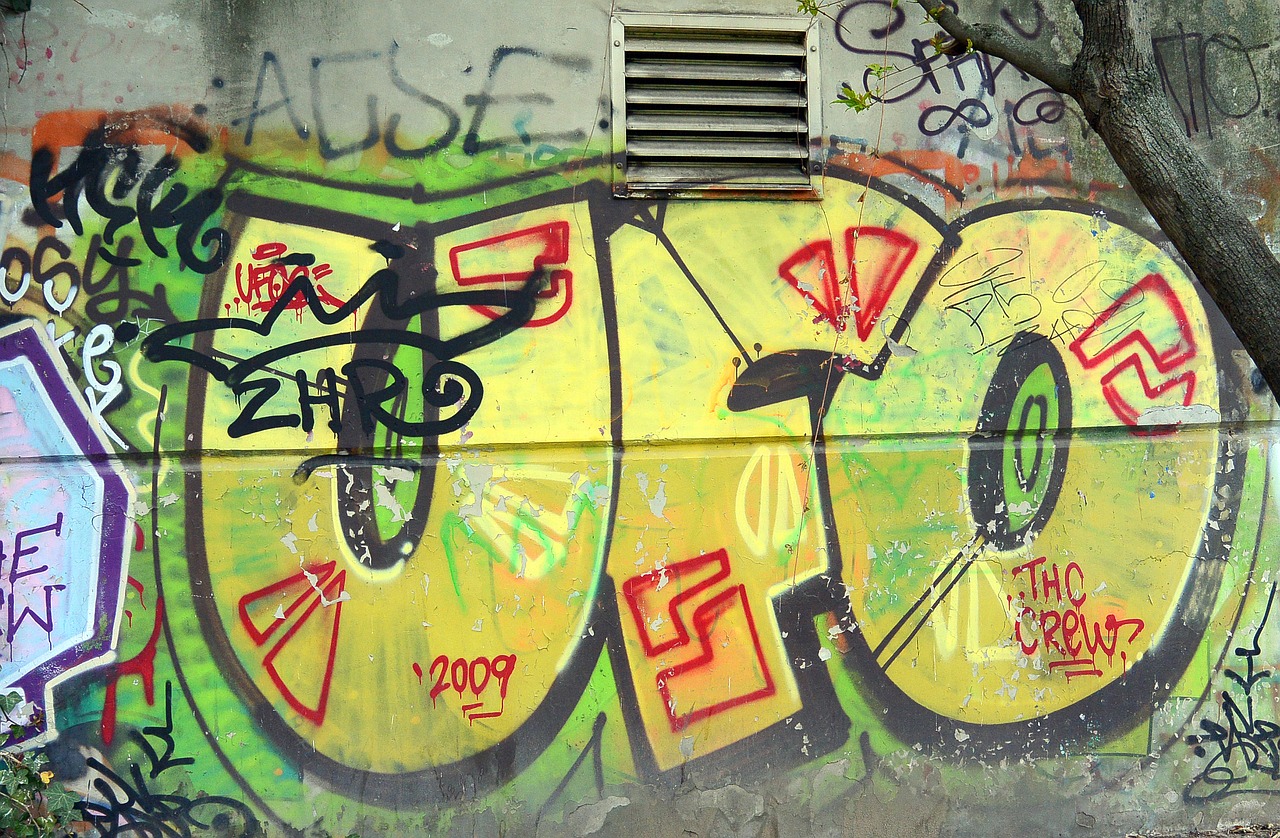 Grafiti, Gatvės Menas, Miesto Menas, Menas, Purkštuvas, Fjeras, Berlynas, Kreuzberg, Ufo, Nemokamos Nuotraukos