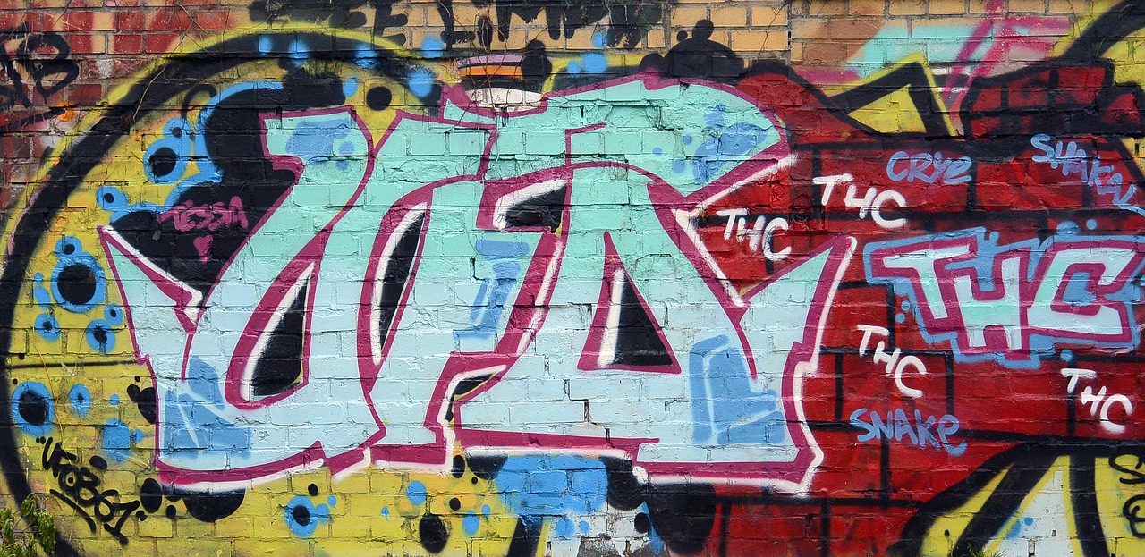 Grafiti, Gatvės Menas, Miesto Menas, Menas, Purkštuvas, Fjeras, Berlynas, Kreuzberg, Spalvinga, Siena