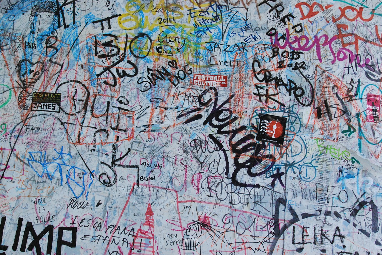 Grafiti, Pylimas, Berlynas, Nemokamos Nuotraukos,  Nemokama Licenzija