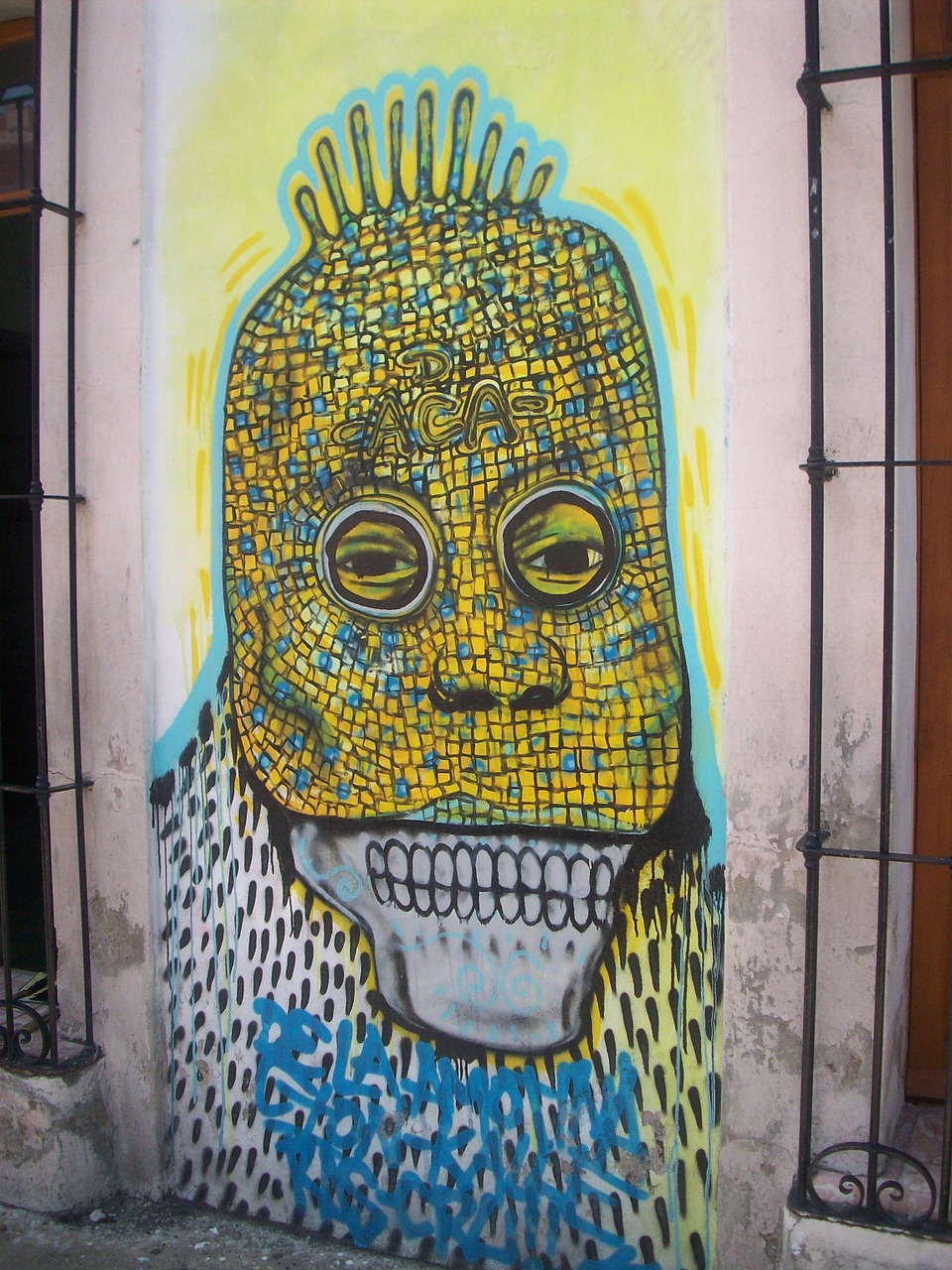 Grafiti, Vaizdas, Spalvinga, Gatvė, Oaksaka, Meksika, Nemokamos Nuotraukos,  Nemokama Licenzija