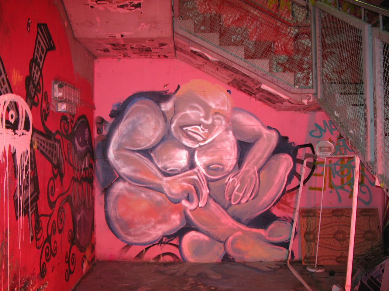 Grafiti, Naktis, Berlynas, Nemokamos Nuotraukos,  Nemokama Licenzija
