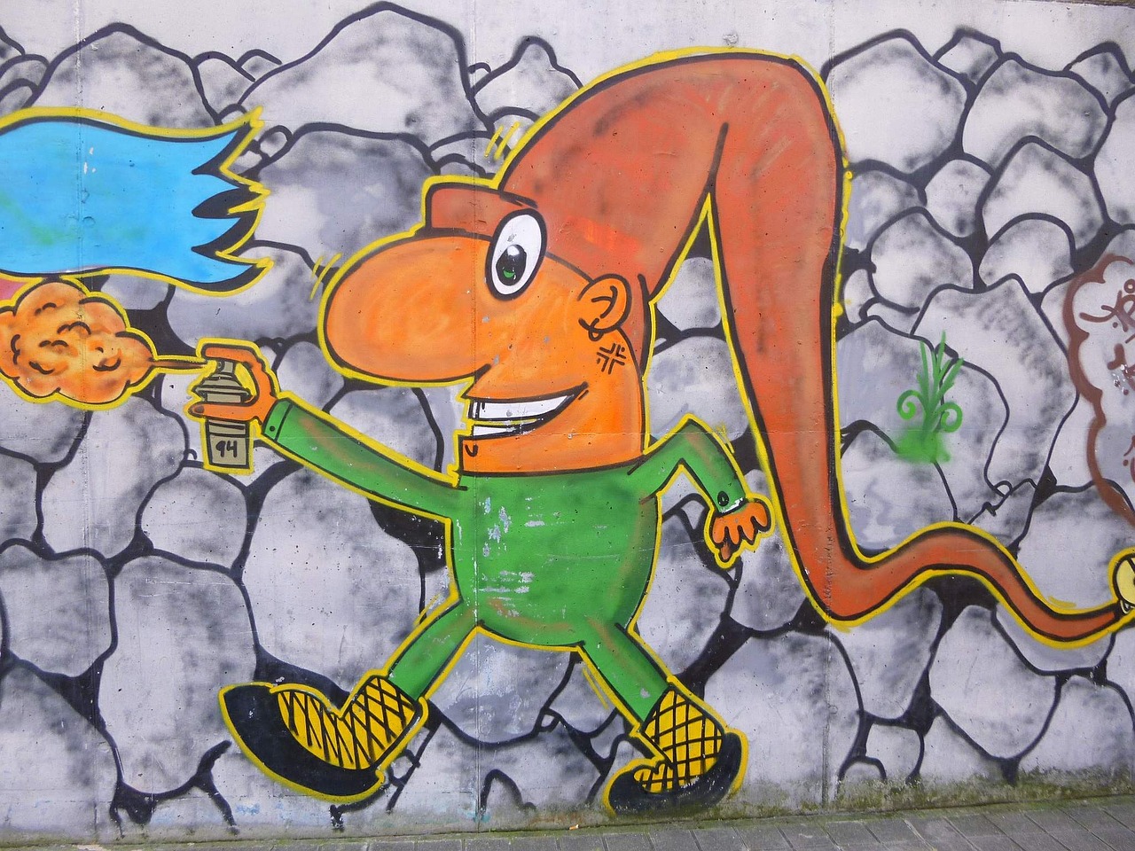 Grafiti, Miribilla, Meno Kūriniai, Menas, Fjeras, Bilbao, Vizcaya, Ispanija, Nemokamos Nuotraukos,  Nemokama Licenzija