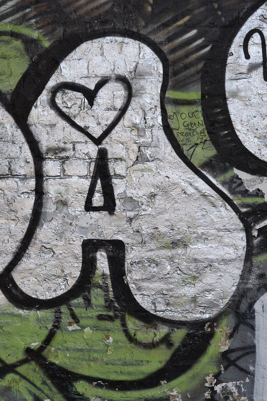 Grafiti, Širdis, Gatvės Menas, Londonas, Nemokamos Nuotraukos,  Nemokama Licenzija