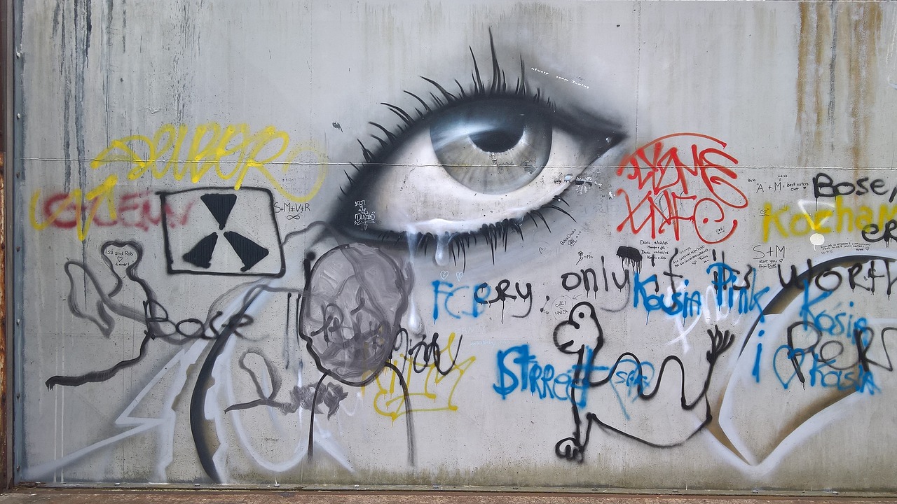 Grafiti, Doel, Belgija, Nemokamos Nuotraukos,  Nemokama Licenzija