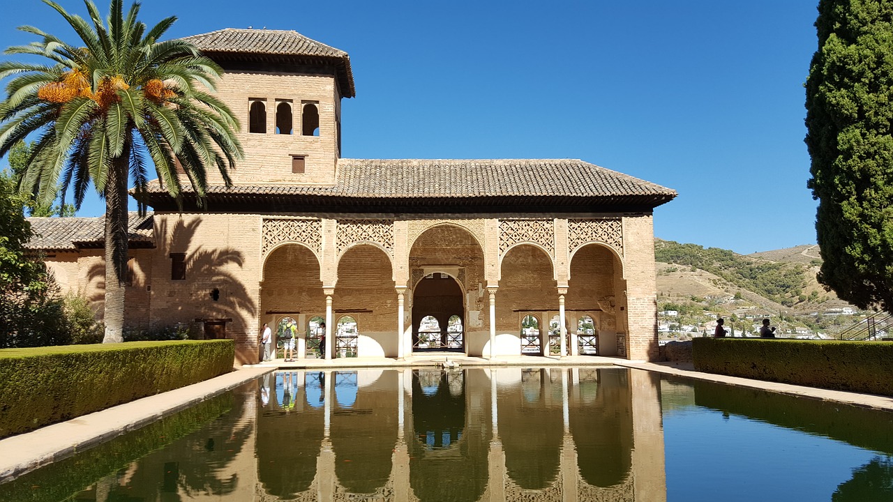 Granada, Alhambra, Andalūzija, Turistų Atrakcijos, Ispanija, Nemokamos Nuotraukos,  Nemokama Licenzija