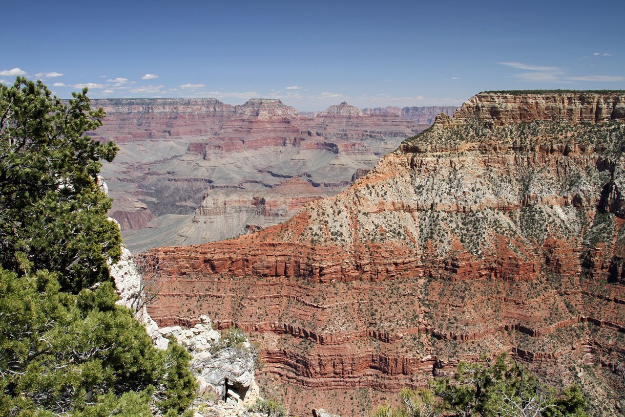 Didysis Kanjonas, Arizona, Nacionalinis Parkas, Colorado, Upė, Vaizdingas, Geologinis, Gamta, Dykuma, Amerikietis