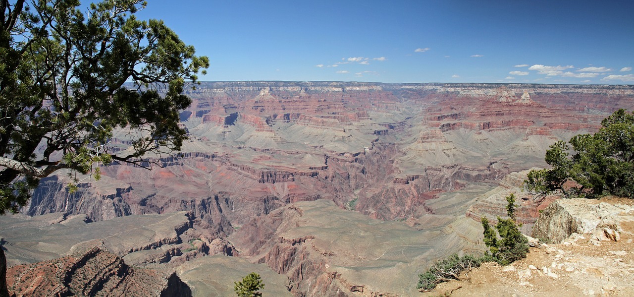 Didysis Kanjonas, Arizona, Nacionalinis Parkas, Colorado, Upė, Vaizdingas, Geologinis, Gamta, Dykuma, Amerikietis