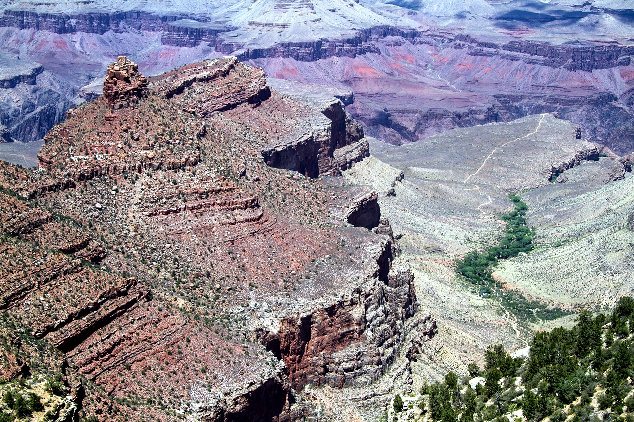 Didysis Kanjonas, Arizona, Spalado Upė, Didžiojo Kanjono Nacionalinis Parkas, Lankytinos Vietos, Nemokamos Nuotraukos,  Nemokama Licenzija