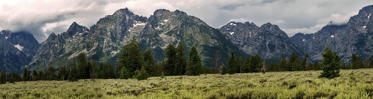 Grand Teton, Kalnai, Kraštovaizdis, Vajomingas, Uolingas, Grand, Tetonas, Gamta, Vaizdingas, Nemokamos Nuotraukos