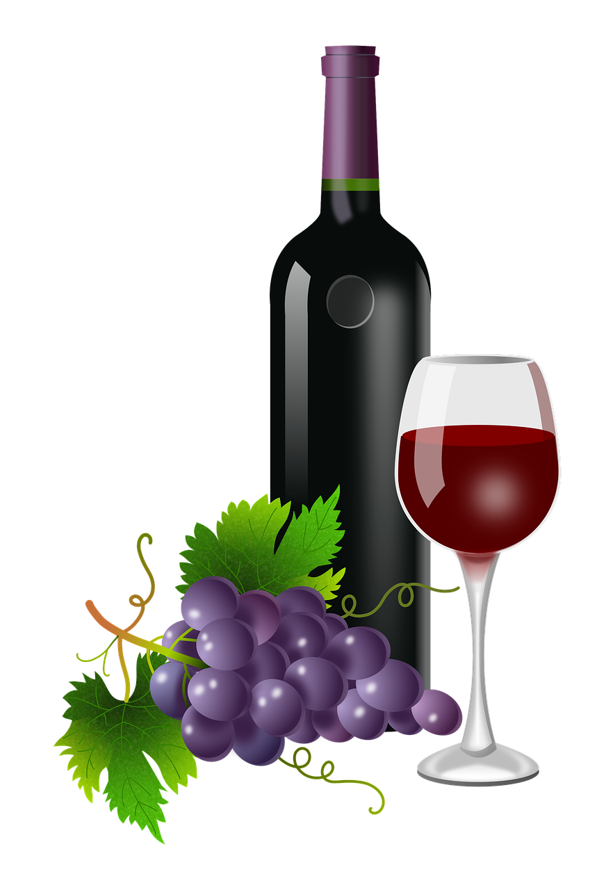 Vynuogės, Stiklas, Butelis, Vynmedis, Vynuogynas, Vynas, Augalai, Gamta, Daržovių, Parras