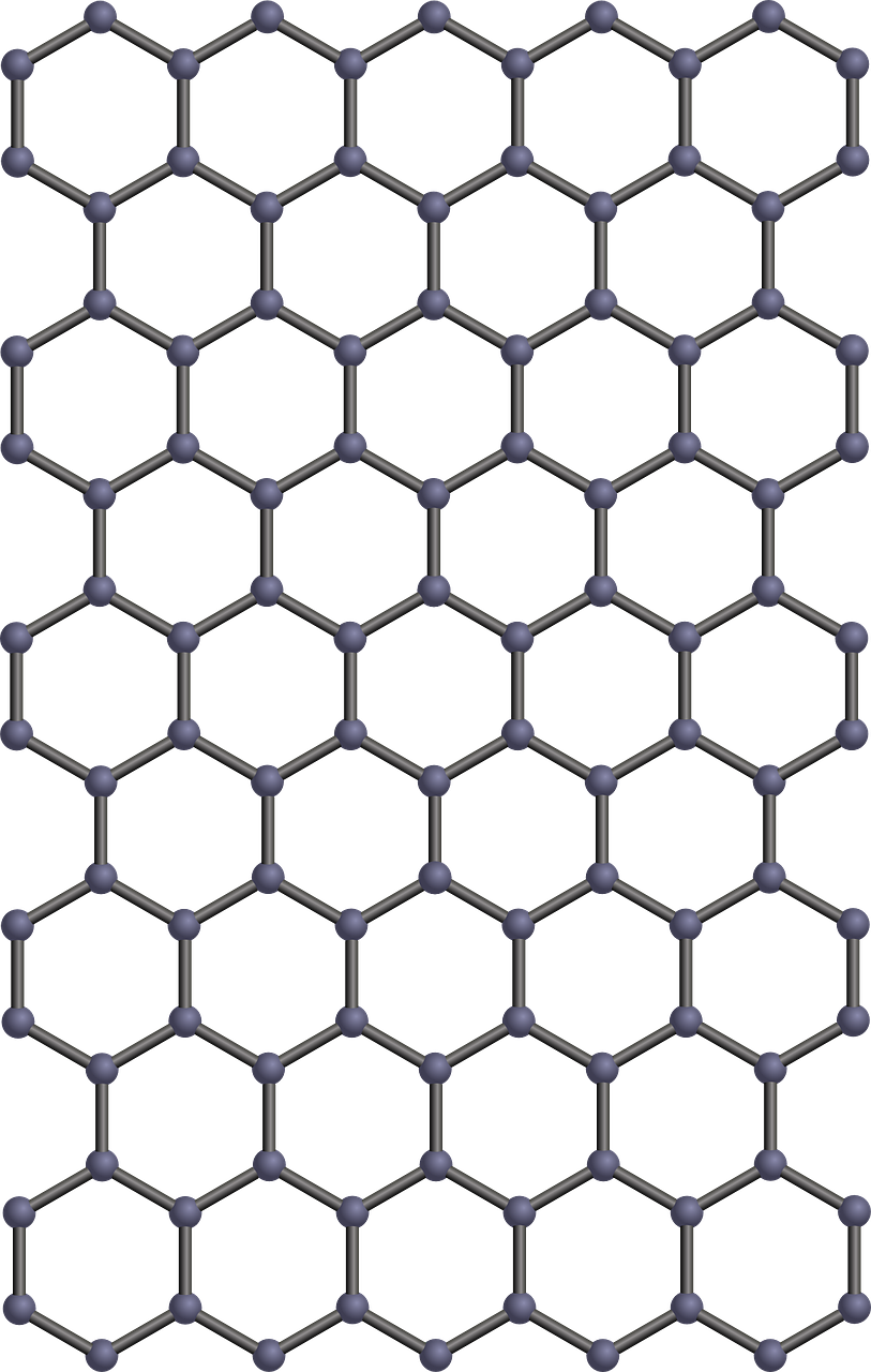 Grafenas, Grafitas, Benzenas, Chemija, Struktūra, Plokščias, Nemokama Vektorinė Grafika, Nemokamos Nuotraukos,  Nemokama Licenzija