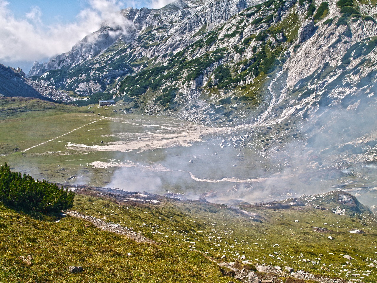 Žolė, Slėnis, Rūkas, Kraštovaizdis, Gamta, Kalnas, Dangus, Panoraminis, Aplinka, Nemokamos Nuotraukos