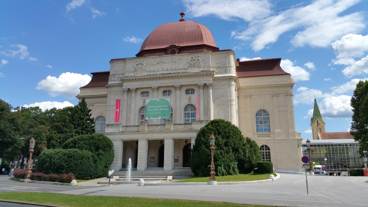 Graz, Austria, Grazo Opera, Opera, Nemokamos Nuotraukos,  Nemokama Licenzija