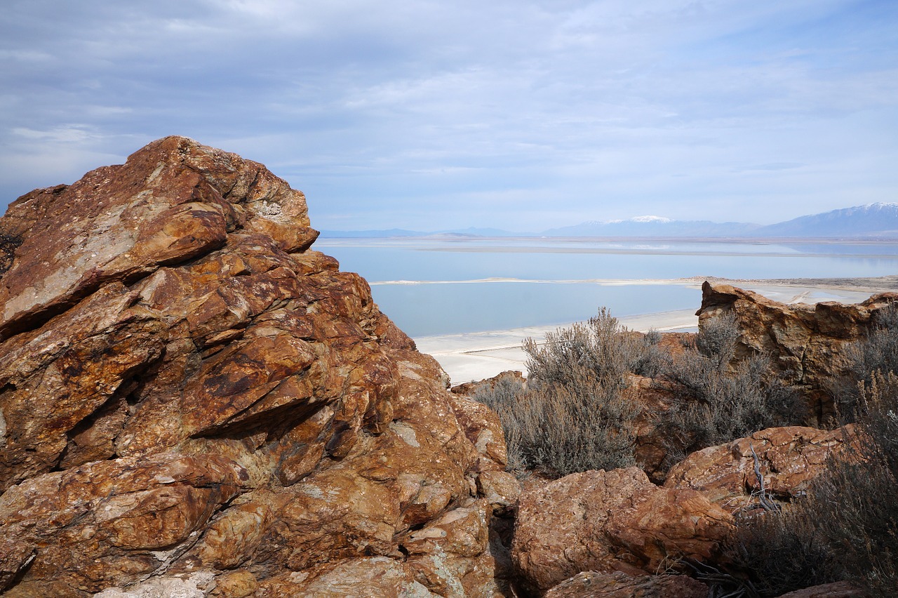 Puikus Druskos Ežeras, Antilopės Sala, Utah, Jungtinės Valstijos, Nemokamos Nuotraukos,  Nemokama Licenzija