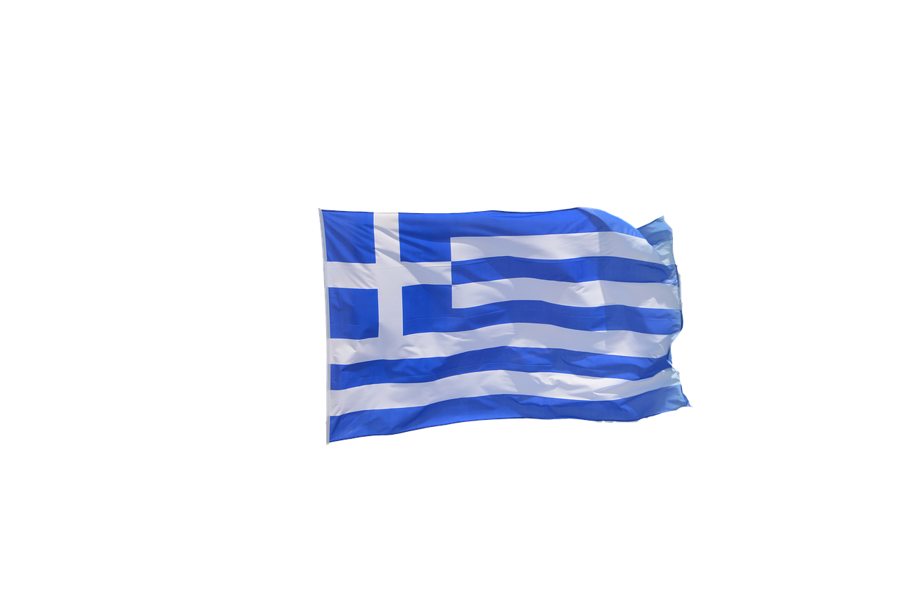 Graikija, Graikijos Vėliava, Vėliava, Žemė, Eu, Graikų Kalba, Izoliuotas, Nemokamos Nuotraukos,  Nemokama Licenzija
