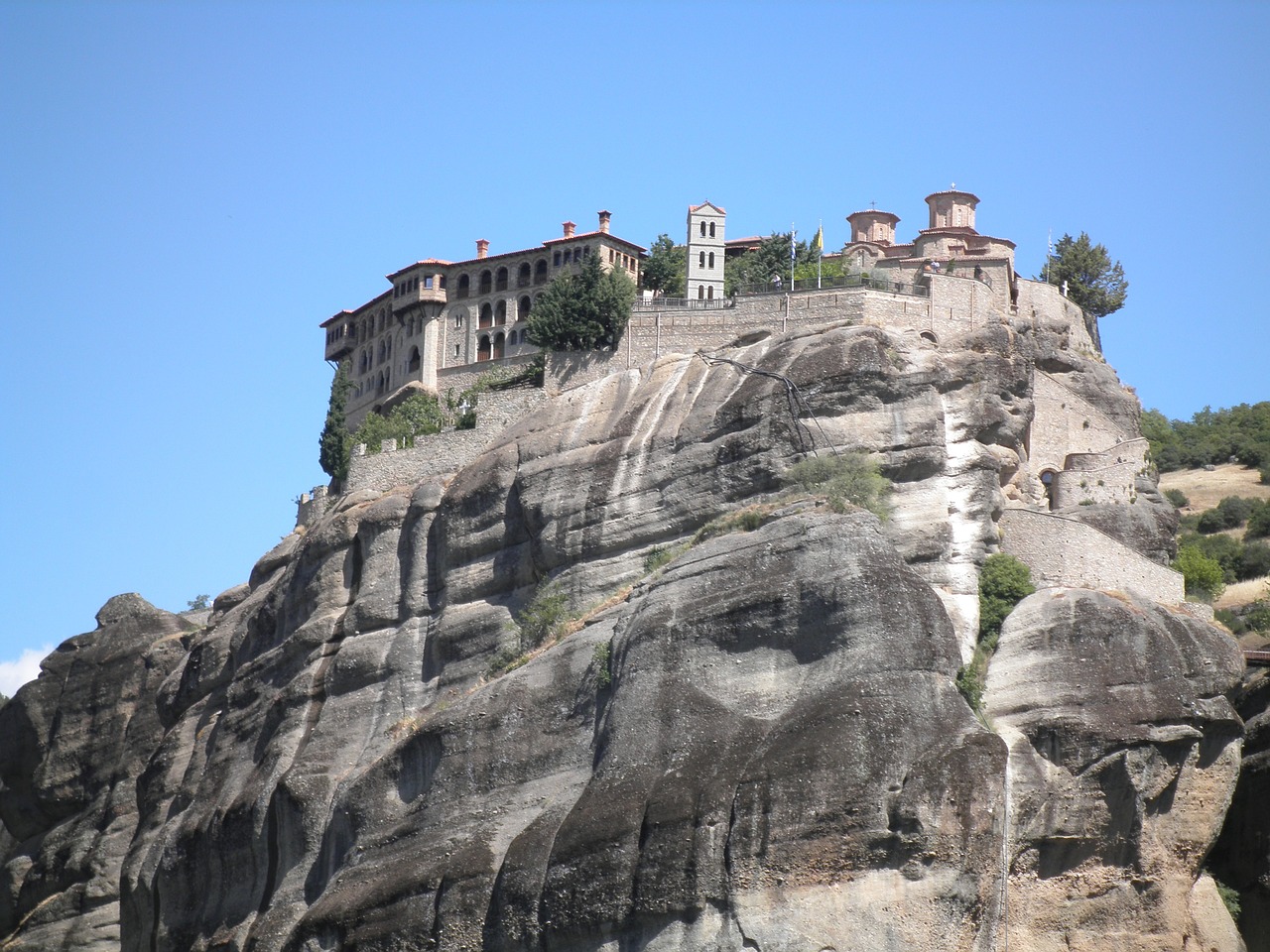 Graikija, Meteora, Vienuolynas, Montain, Nemokamos Nuotraukos,  Nemokama Licenzija